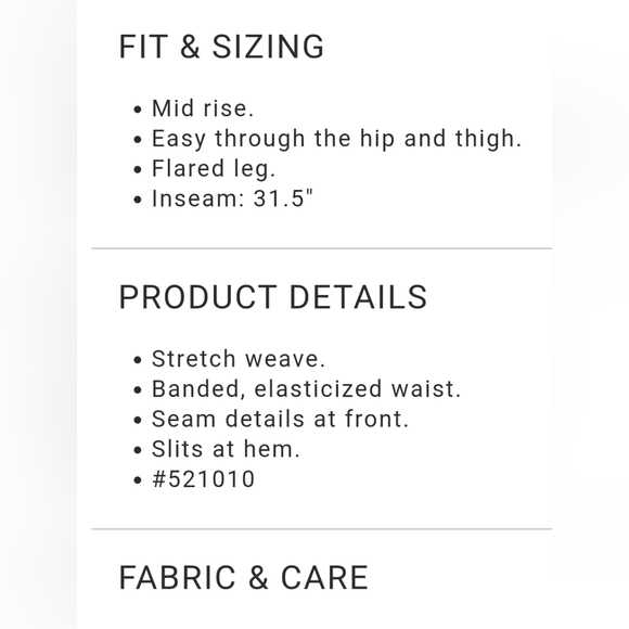 🩶Gap Mid Rise Ponte Pants - Picture 7 of 9